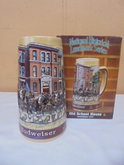 Budweiser National Historic Landmark Series Old School House Stein