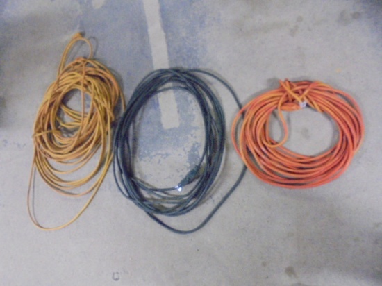 Group of (3) 50ft & 100ft Extension Cords