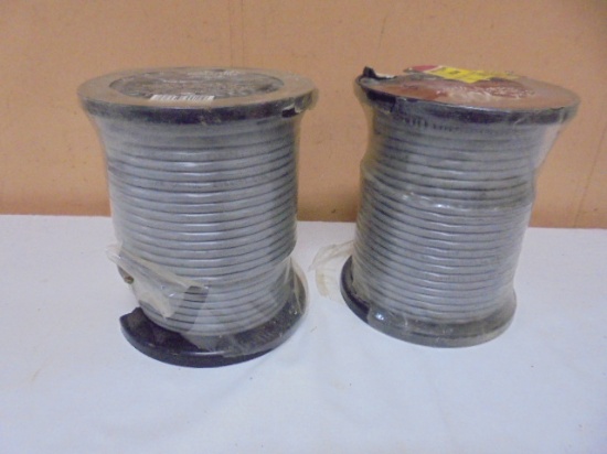 (2) 100ft Rolls of 16ga-4 Conductor Speaker Wire