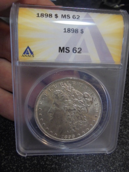 1898 Morgan Silver Dollar