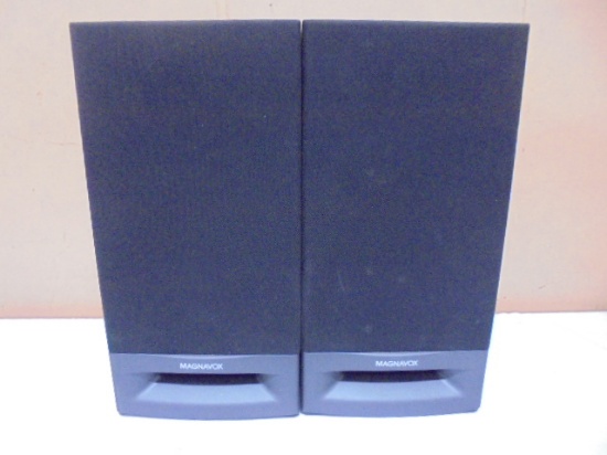 Set of Magnavox Stereo Speakers