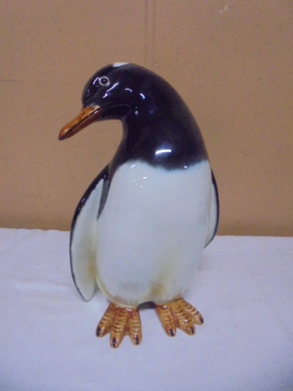 Beautiful Ethan Allen Penguin Statue