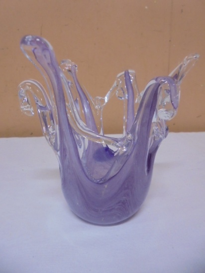 Beautiful Murano Art Glass Vase
