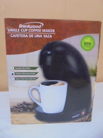 Brentwood Singe Cup Coffee Maker