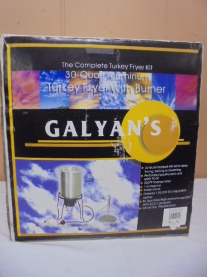 Galyan's 30qt Complete Turkey Fryer Kit