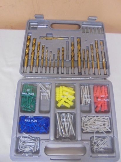 Large Drill Bit & Fastner Set