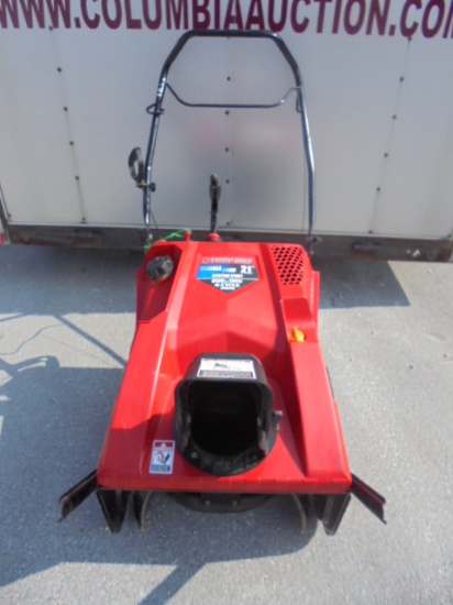 Troy-Bilt Electric Start 208cc/21in 4 Cycle Snow Blower