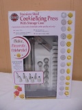 Norpro Stainless Steel Cookie/Icing Press