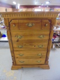 Solid Wood 5 Drawer Chest of Drawers