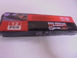12pc 1/4in Drive Metric Socket Set