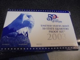 2003 US Mint 50 State Quarters Proof Set