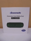 3 Pack of Brand New Extention Cord Safety Seals