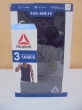 Reebok 3 Pack of Performance Tanks