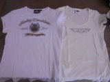 2 Ladies Harley-Davidson Shirts