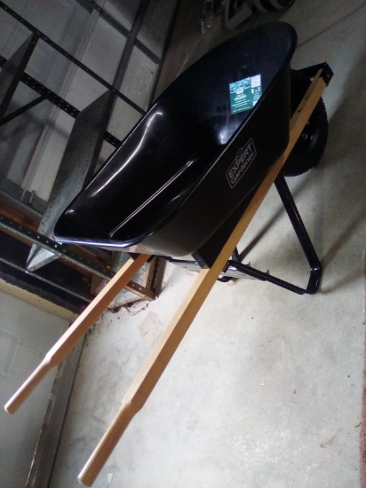 Expert Gardener 4Cu.Ft. Wheelbarrow- MSRP $59.99
