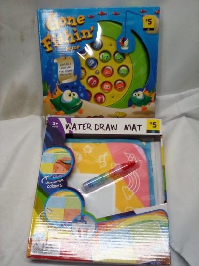 Gone Fishin’ Game/ Water Draw Mat