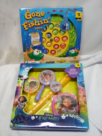 Gone Fishin’ Game/ Encanto Music Set
