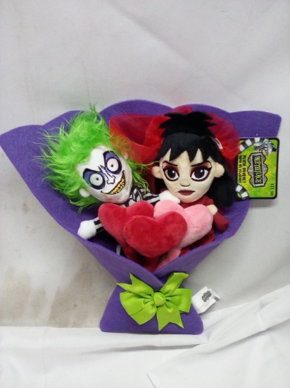 BeetleJuice Plush Bouquet approx 12” tall