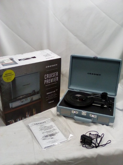 Crosley Cruiser Premier Wireless Play Portable Turntable