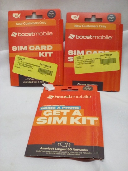 Boost Mobile Sim Card Kit