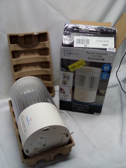 Mainstays 1Gal. Rounch Ultrasonic Cool Mist Humidifier