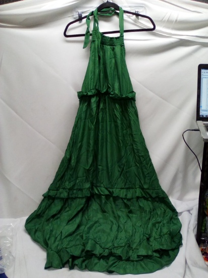 Full Length Halter Dress Lined Women’s Size Large