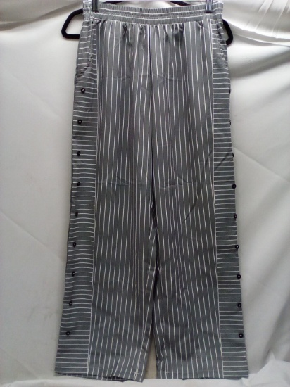 Women’s Size Large Elastic Waist Wide Leg Pants
