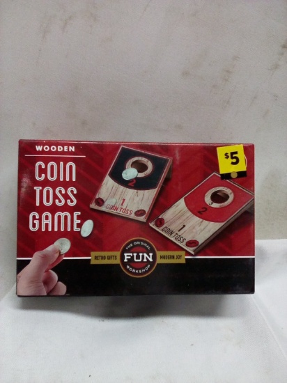 Fun Workshop Wooden Coin Toss Game