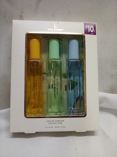 3Pc Full Bloom 15ml Perfume Set