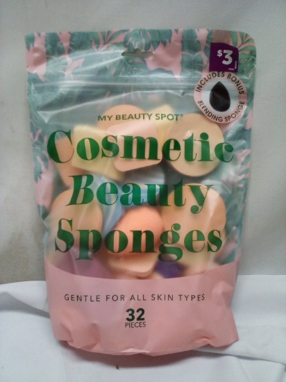 32Pc My Beauty Spot Cosmetic Sponge Kit