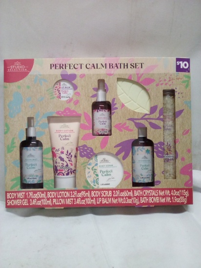 Single Studio Selections 8Pc Perfect Calming Bath Set