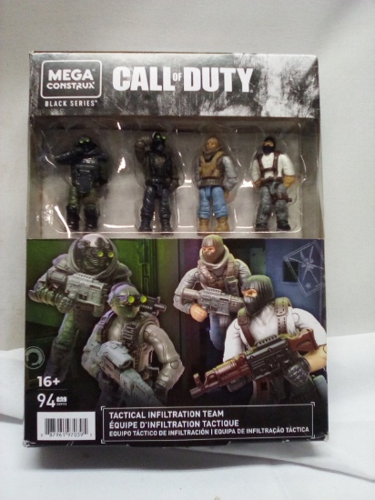 Mega Contrux Black Series Call of Duty Tactical Infiltration Team- MSRP $37.95