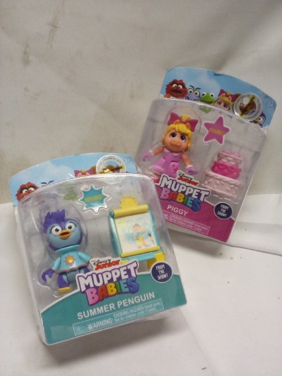 Pair of Assorted Disney Junior Muppet Babies for Ages 3+
