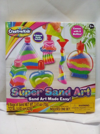 Creative Kids Super Sand Art Kit for Ages 6+