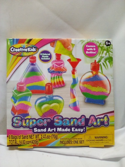 Creative Kids Super Sand Art Kit for Ages 6+