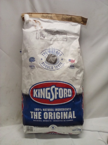 16Lbs Bag of Kingsford 100% Natural BBQing Charcoal Briquets