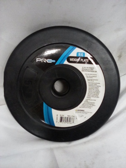 Single 5Lbs ProStrength Bar Weight Plate