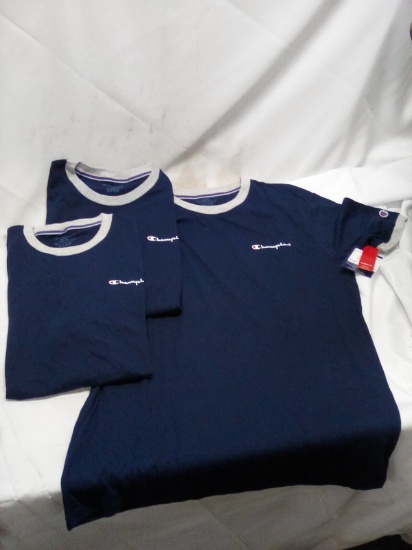 Lot of 3 Med. CHAMPION Tees- Over $115 Original Retail Value