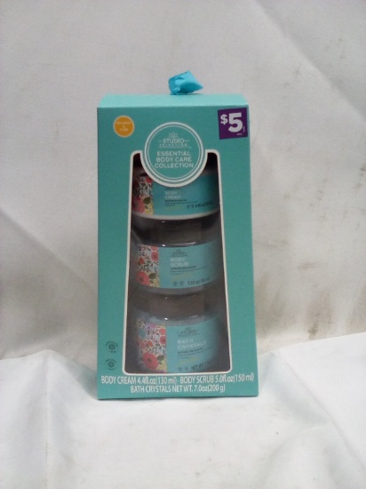 3Pc Studio Selection Essential Body Care Collection- Alpine Meadow Scent