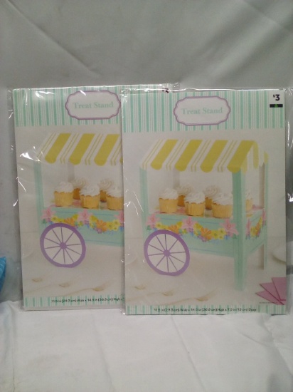 Qty 2 Treat Stand 11.5” x 14.5”