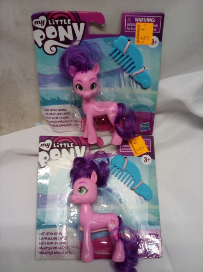 Qty 2 My Little Pony
