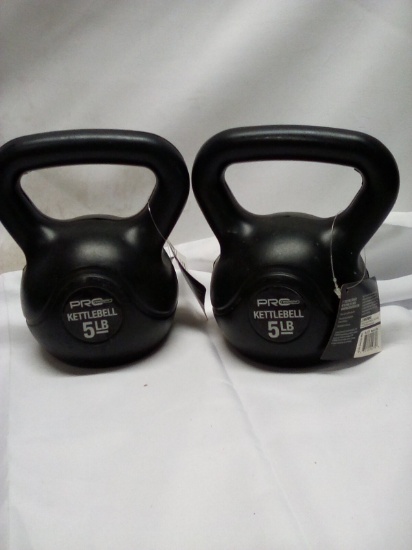 Qty 2 Kettlebell 5lb