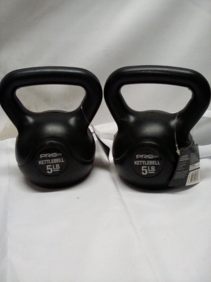 Qty 2 Kettlebell 5lb