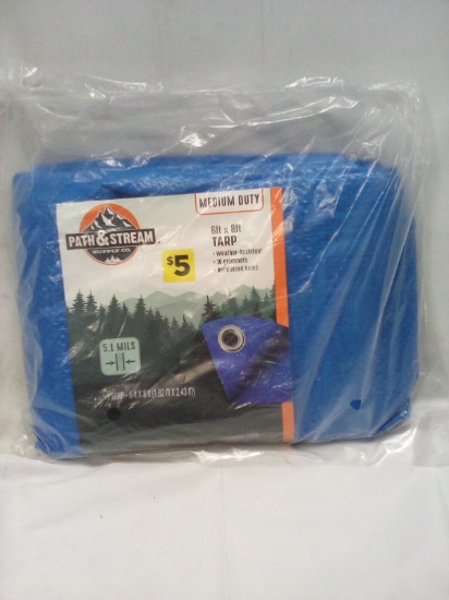 6’ x 8’ Medium Duty Tarp