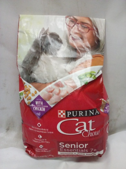Purina Cat Chow Senior Essentials 7+ 3.15lb Bag
