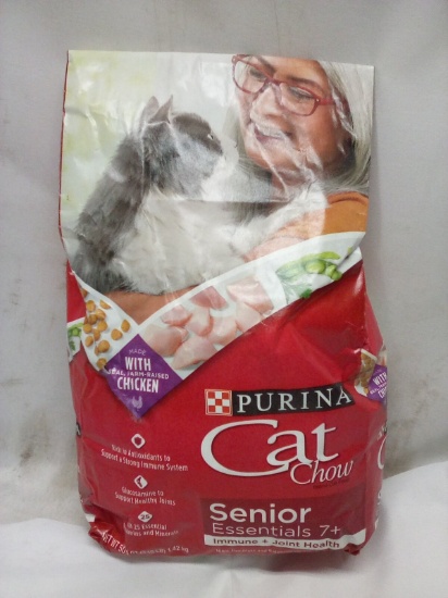 Purina Cat Chow Senior Essentials 7+ 3.15lb Bag