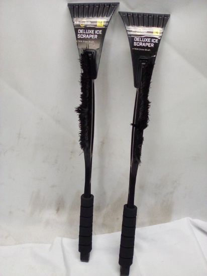 Qty 2 Deluxe Ice Scraper