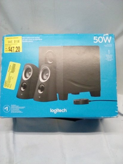 Logitech 50W Speaker System