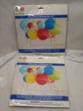Qty 2 Balloon Chandelier Kit