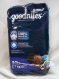 Goodnites Nighttime Underwear 68-95lbs Size Large 11ct
